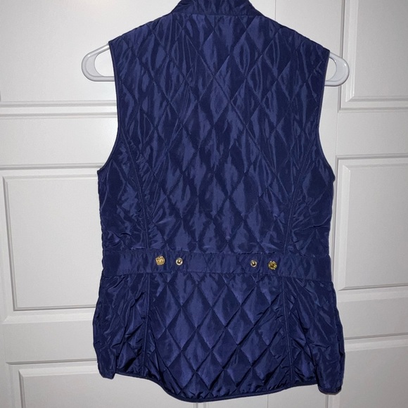 Lilly Pulitzer XS navy vest - Picture 3 of 3